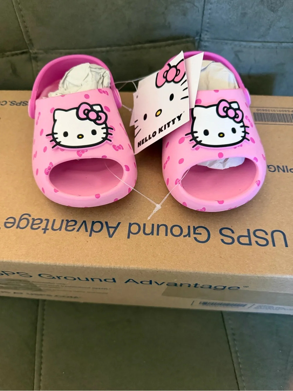 Hello Kitty Pink Kids Open-Toe Clog Sandals